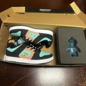 DC Manteca 4 x ATMOS Black Crazy Pink Turquoise ADYS100772 Skateboarding size 9 DC Manteca 4 x ATMOS Black Crazy Pink Turquoise ADYS100772  main image 3